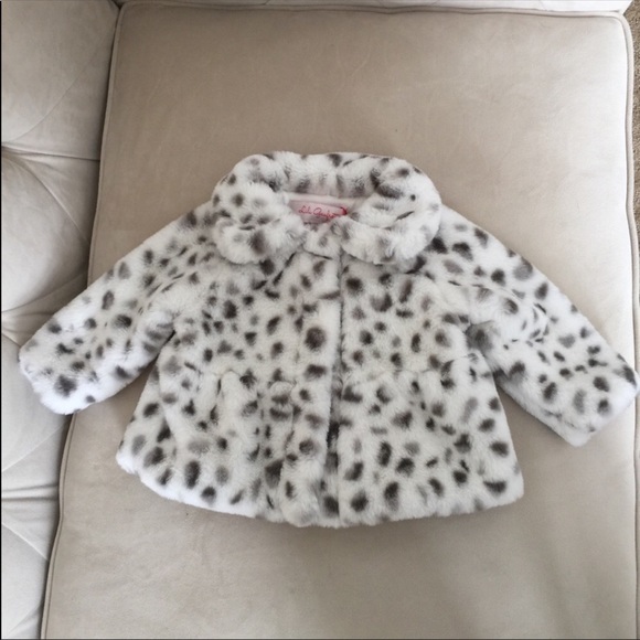 Lili Gaufrette Other - NWT Lili Gaufrette Faux Fur Baby winter fall Coat